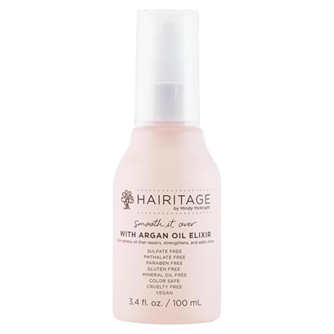 Spray de Aceite de Argán Hairitage 130g - Hidratante y Reparador