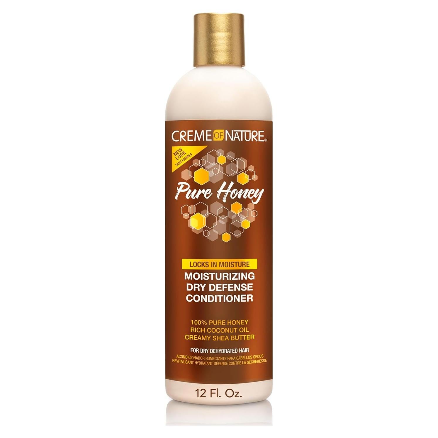 Acondicionador Hidratante Creme of Nature Pure Honey 340 ml