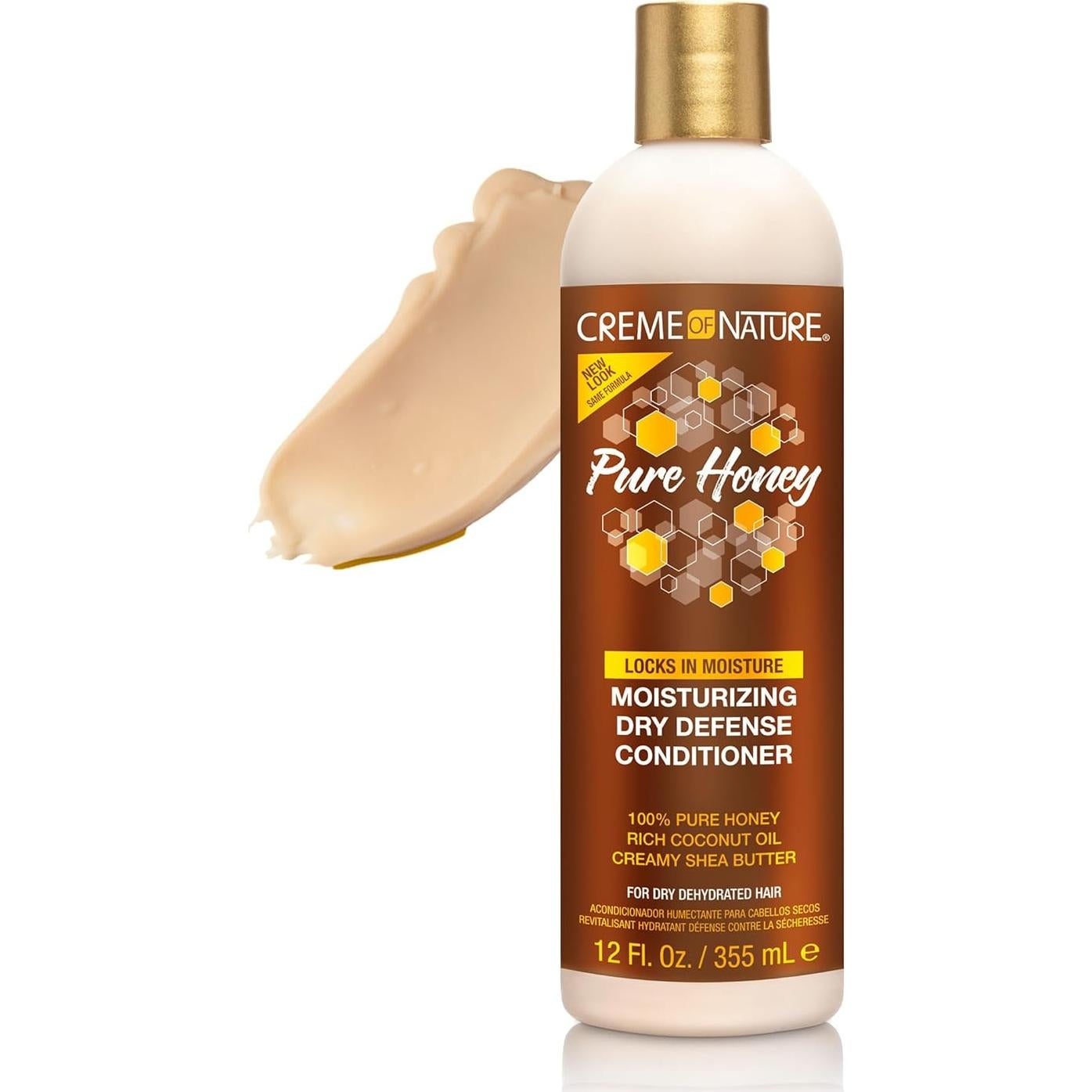 Acondicionador Hidratante Creme of Nature Pure Honey 340 ml