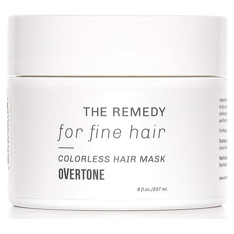 Máscara Hidratante Incolora OVERTONE para Cabello Fino 226 g