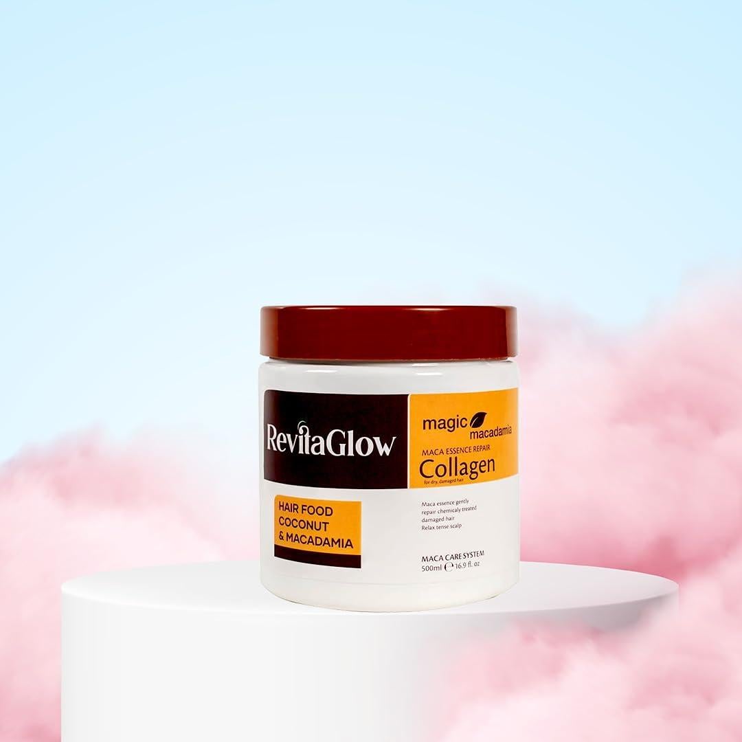 Mascarilla capilar RevitaGlow 500ml - Colágeno y Argán