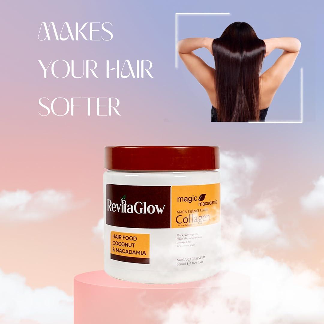 Mascarilla capilar RevitaGlow 500ml - Colágeno y Argán