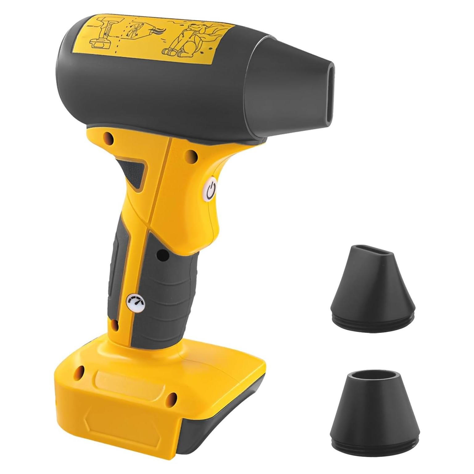 Soplador Portátil TPDL Dewalt 20V 130000RPM 4 Velocidades