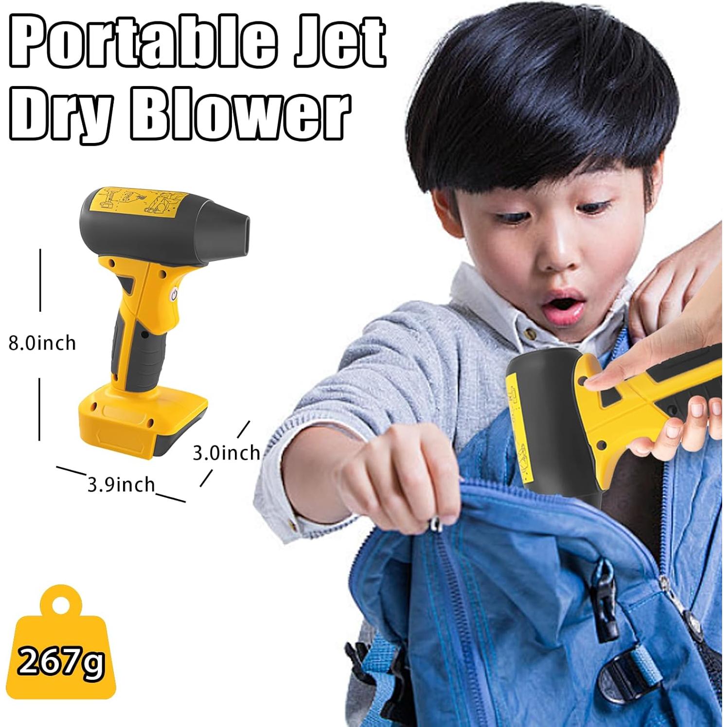 Soplador Portátil TPDL Dewalt 20V 130000RPM 4 Velocidades