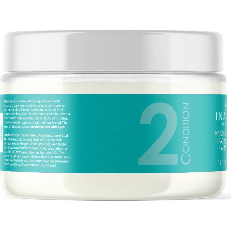 Mascarilla Capilar Sin Fragancia INAHSI 340 g - Hidratación Rizos