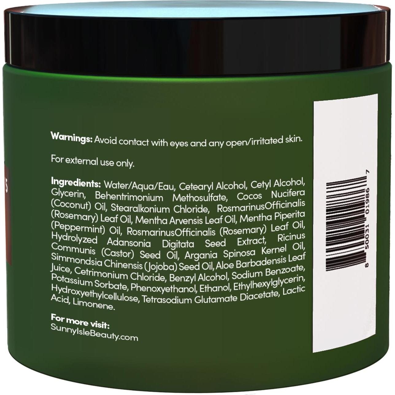 Mascarilla Reparadora de Romero y Menta Sunny Isle 450g - Biotina