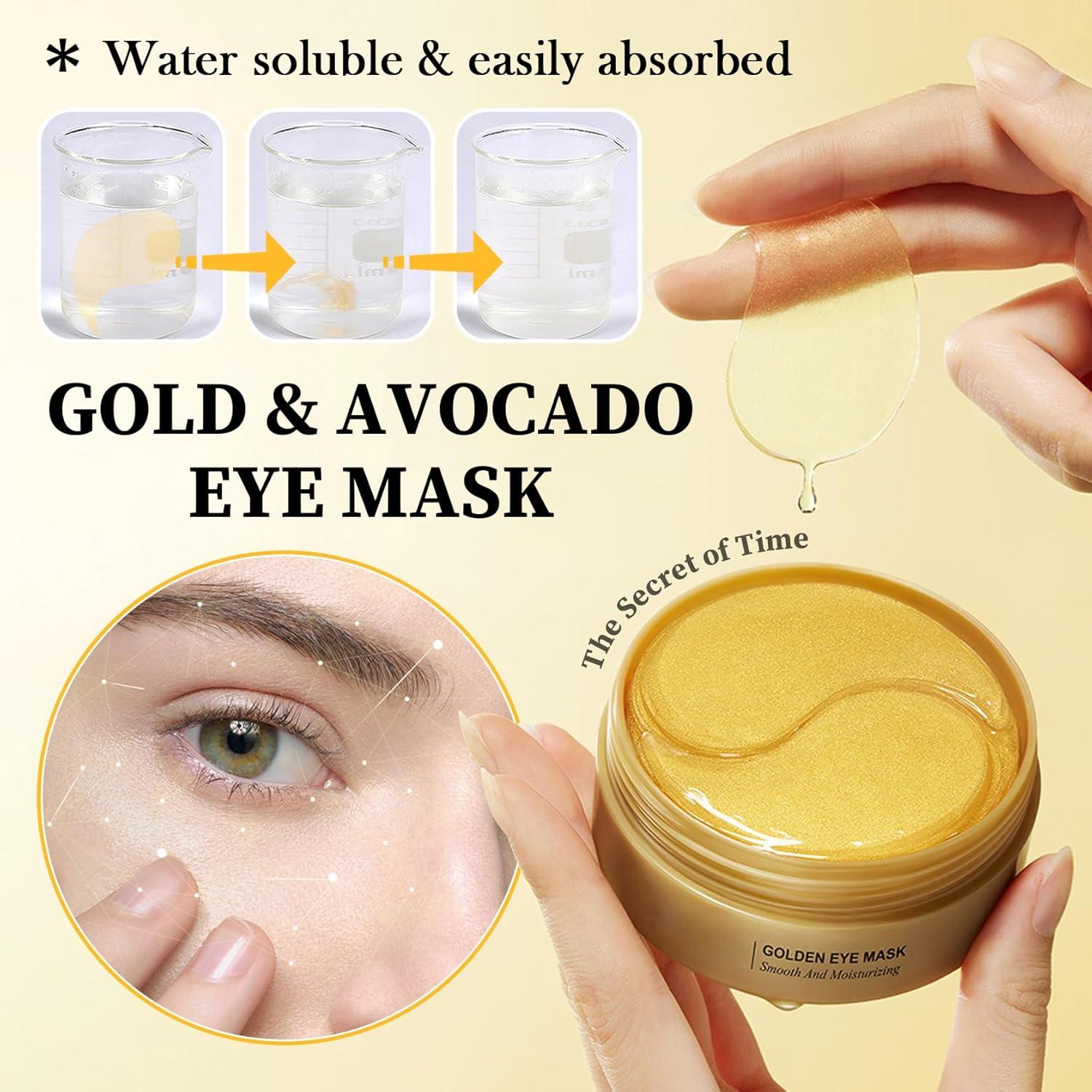 Mascarilla Hidratante de Aguacate XMXueMei para Ojos - 60 Pares