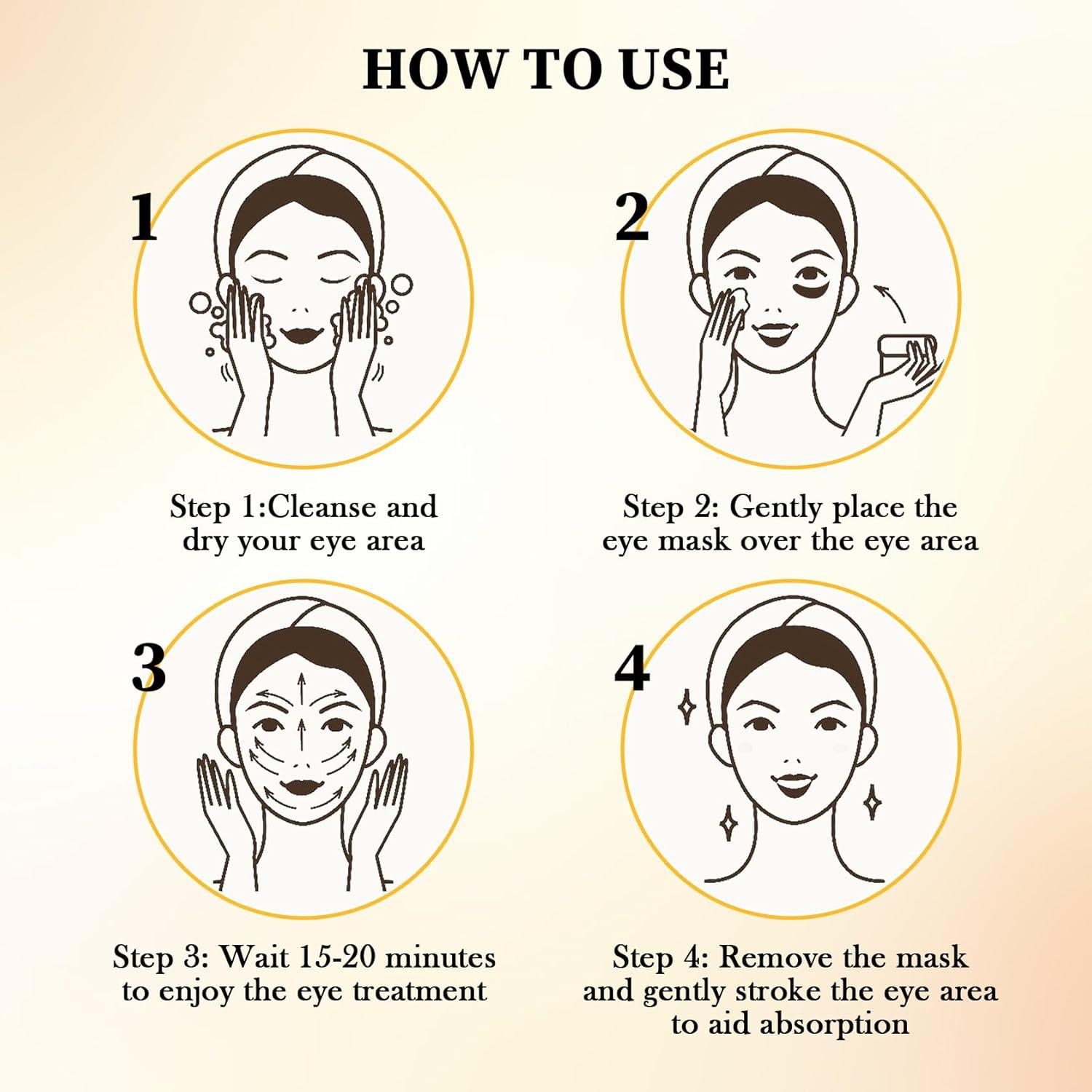 Mascarilla Hidratante de Aguacate XMXueMei para Ojos - 60 Pares