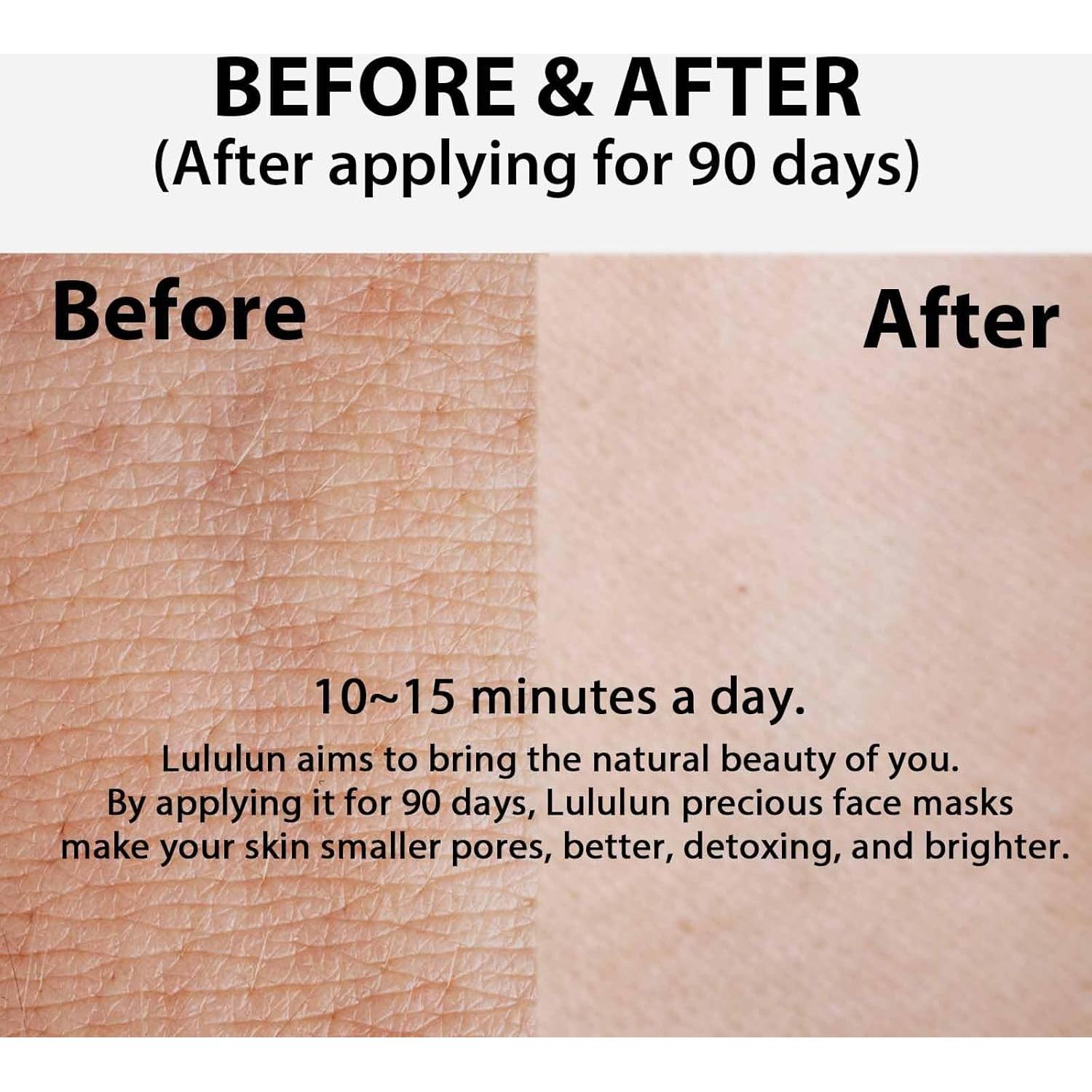 Lululun 32 EA Máscara Facial Orgánica Antienvejecimiento Japón