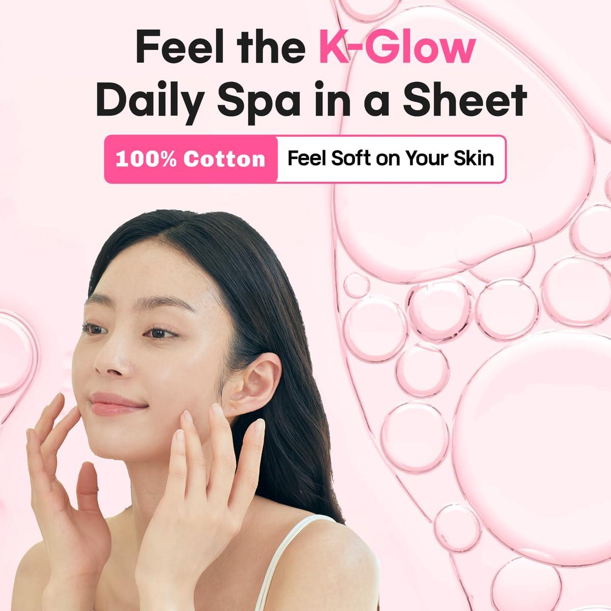 Mascarillas Hidratantes Coreanas Korean Street - 20 Paquetes