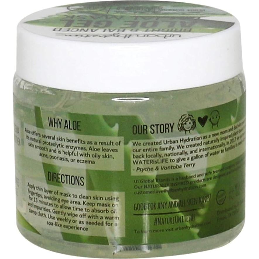 Máscara Facial de Gel Aloe Vera Urban Hydration 198.4 ml