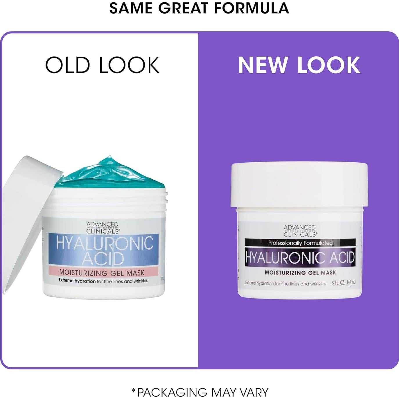 Mascarilla Facial de Gel Hialurónico Advanced Clinicals 148 ml