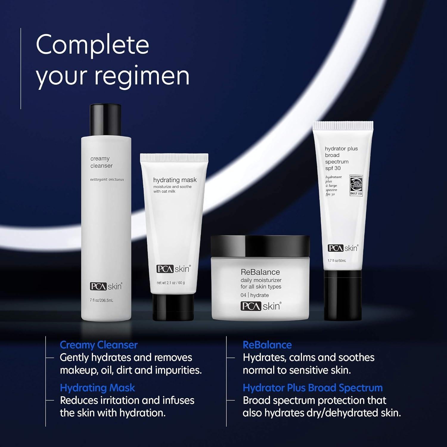 Máscara Hidratante PCA SKIN 59.87 g - Cuidado Facial para Todos