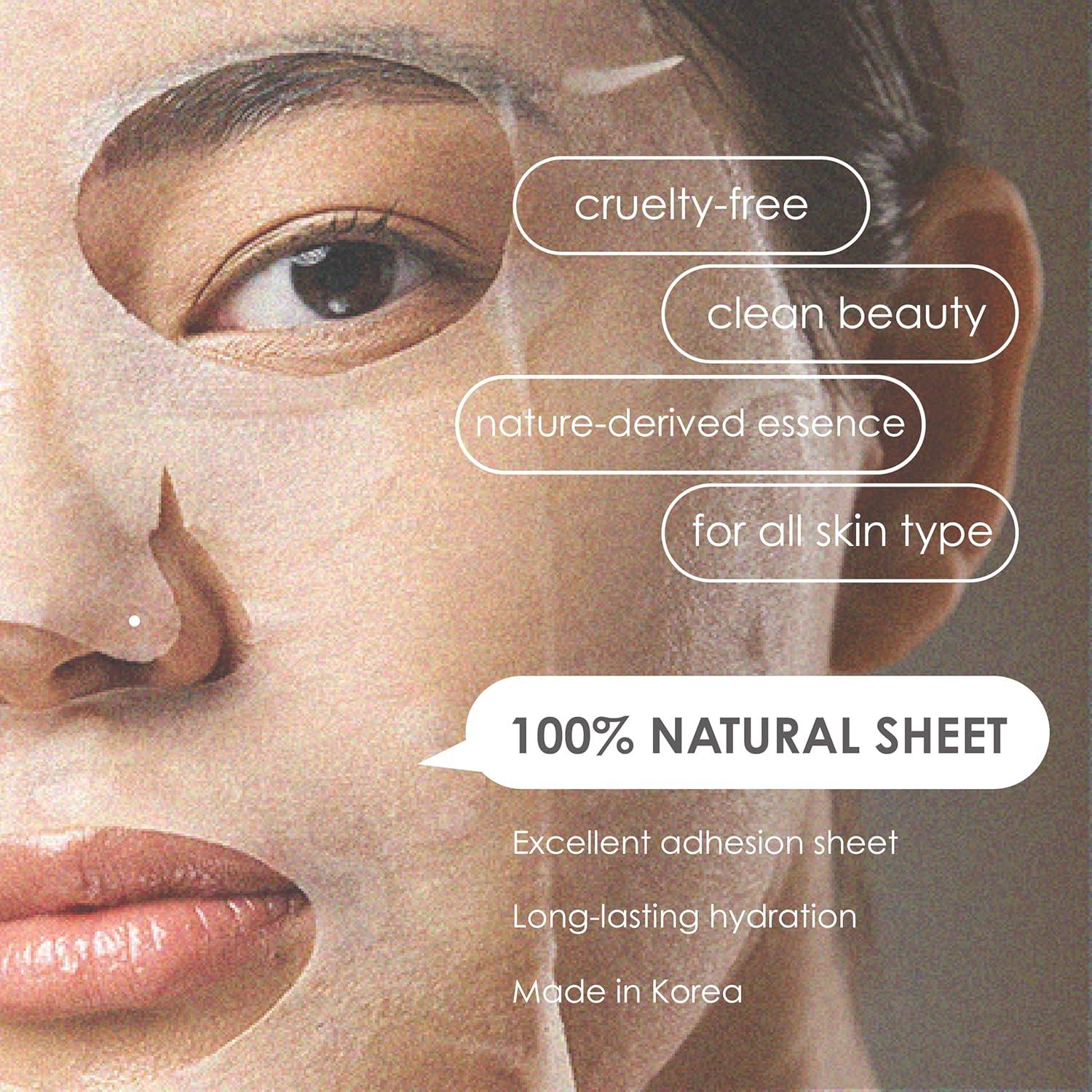 Máscaras Faciales de Colágeno Derma Beauty 24 Piezas Aguacate