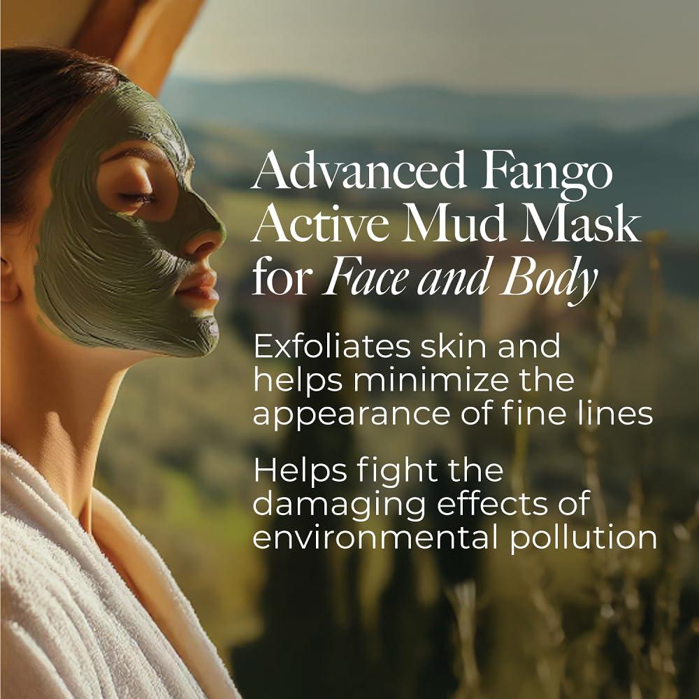 Máscara Facial Nutritiva Borghese Fango 151g - Arcilla y Ácido Hialurónico