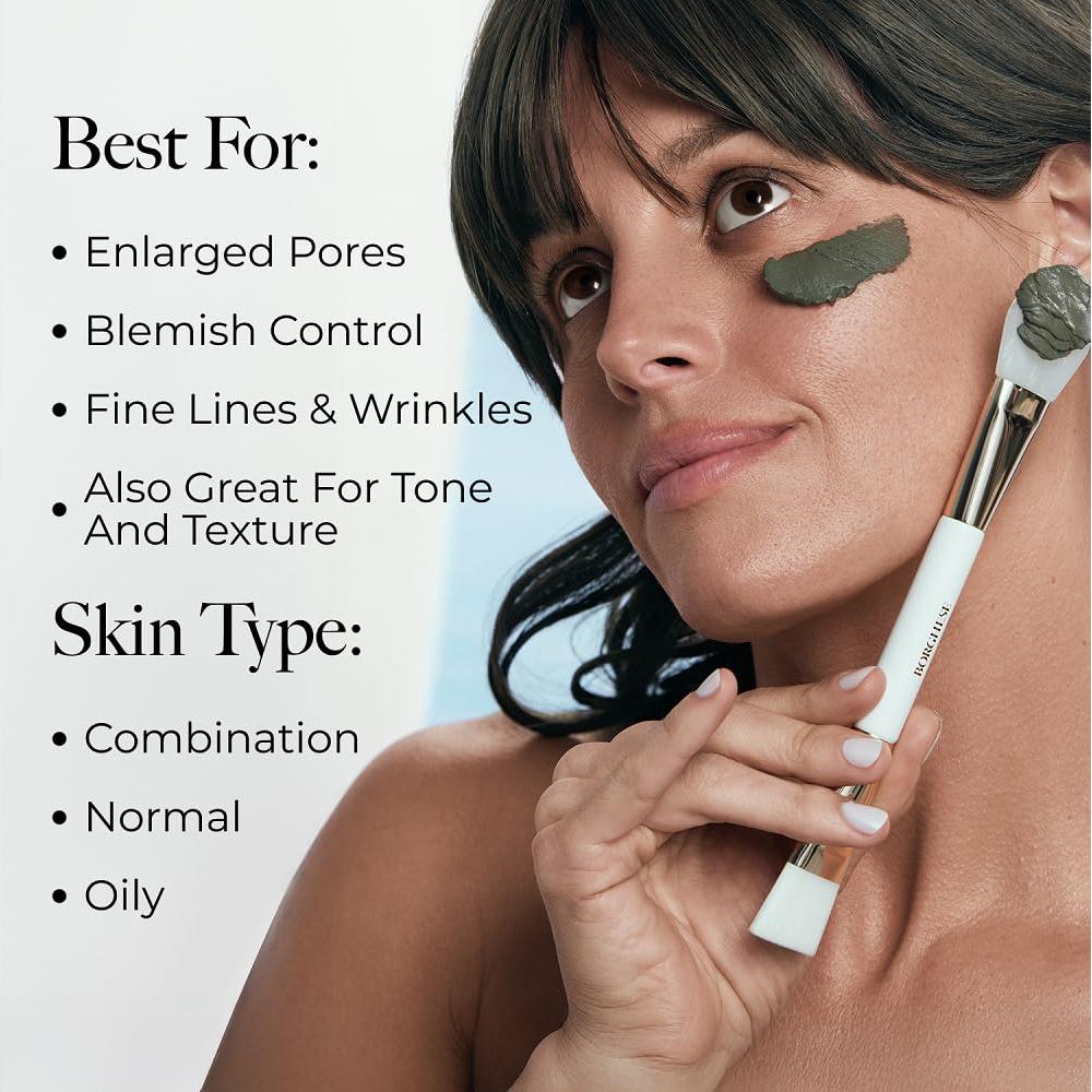 Máscara Facial Nutritiva Borghese Fango 151g - Arcilla y Ácido Hialurónico