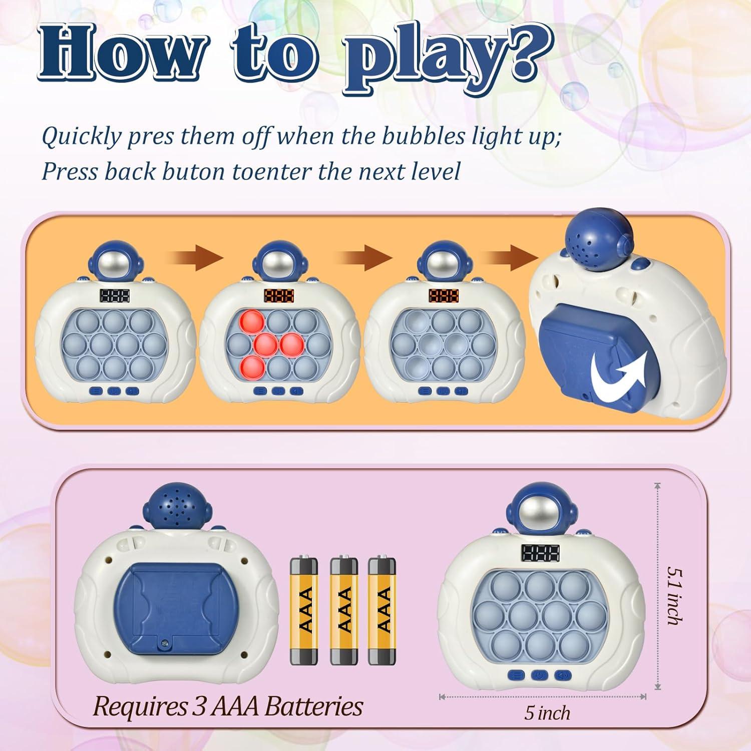 Juego Antiestrés GAPER GO Astronauta 12,7 cm para Niños