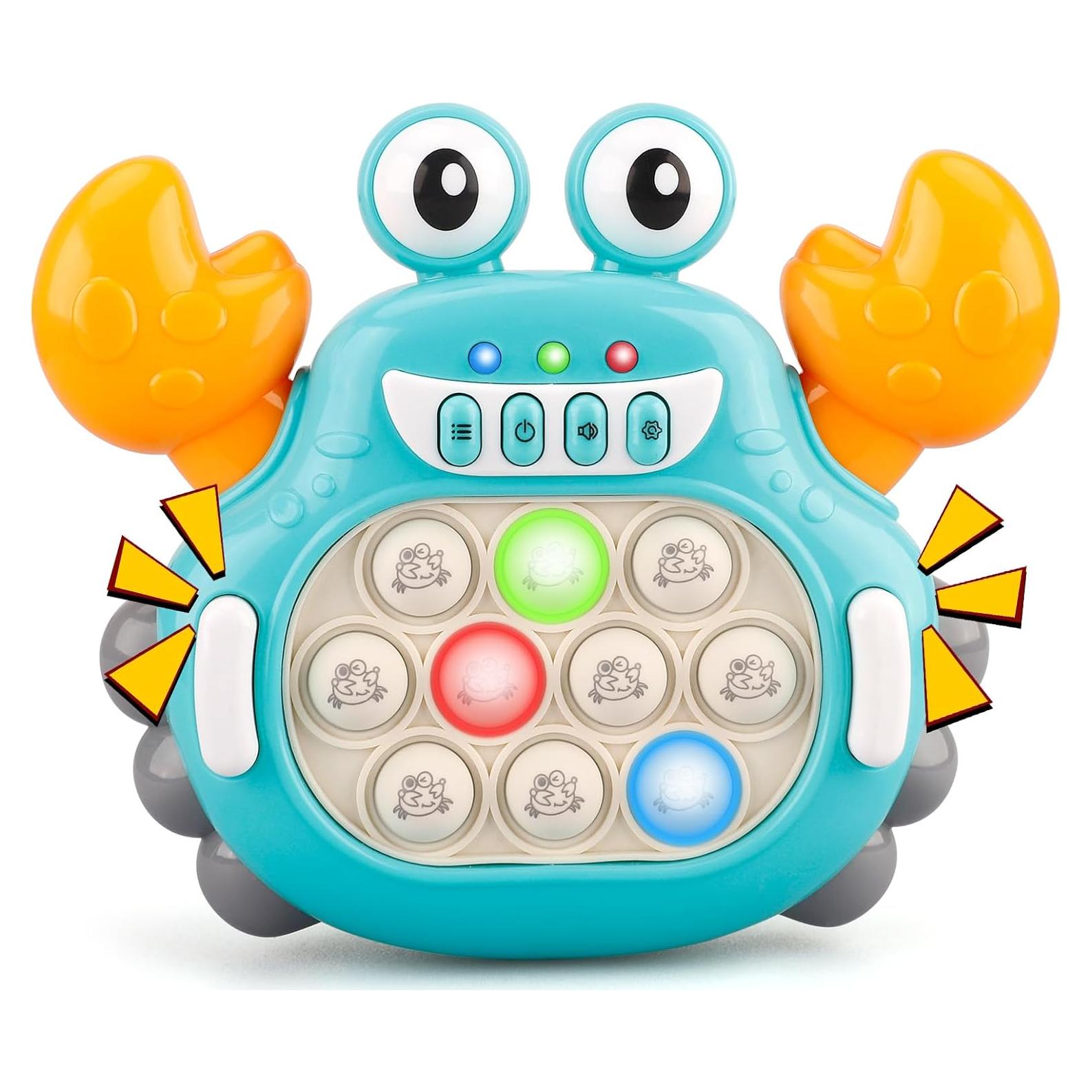 Juguete Antiestrés GAPER GO Cangrejo Sensorial 3 a 12 Años