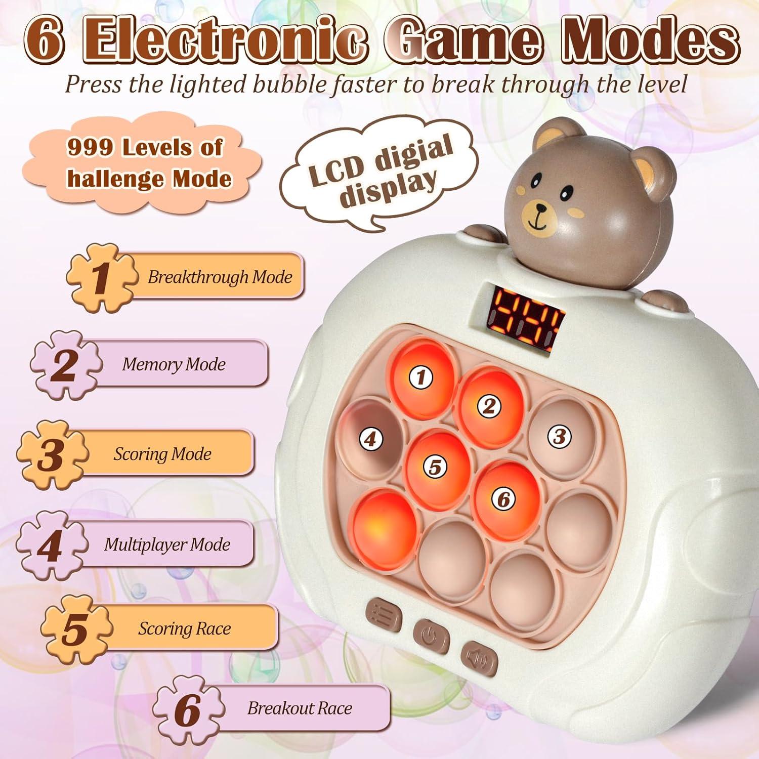 Juego Antiestrés GAPER GO Oso Sensorial 12,7 cm