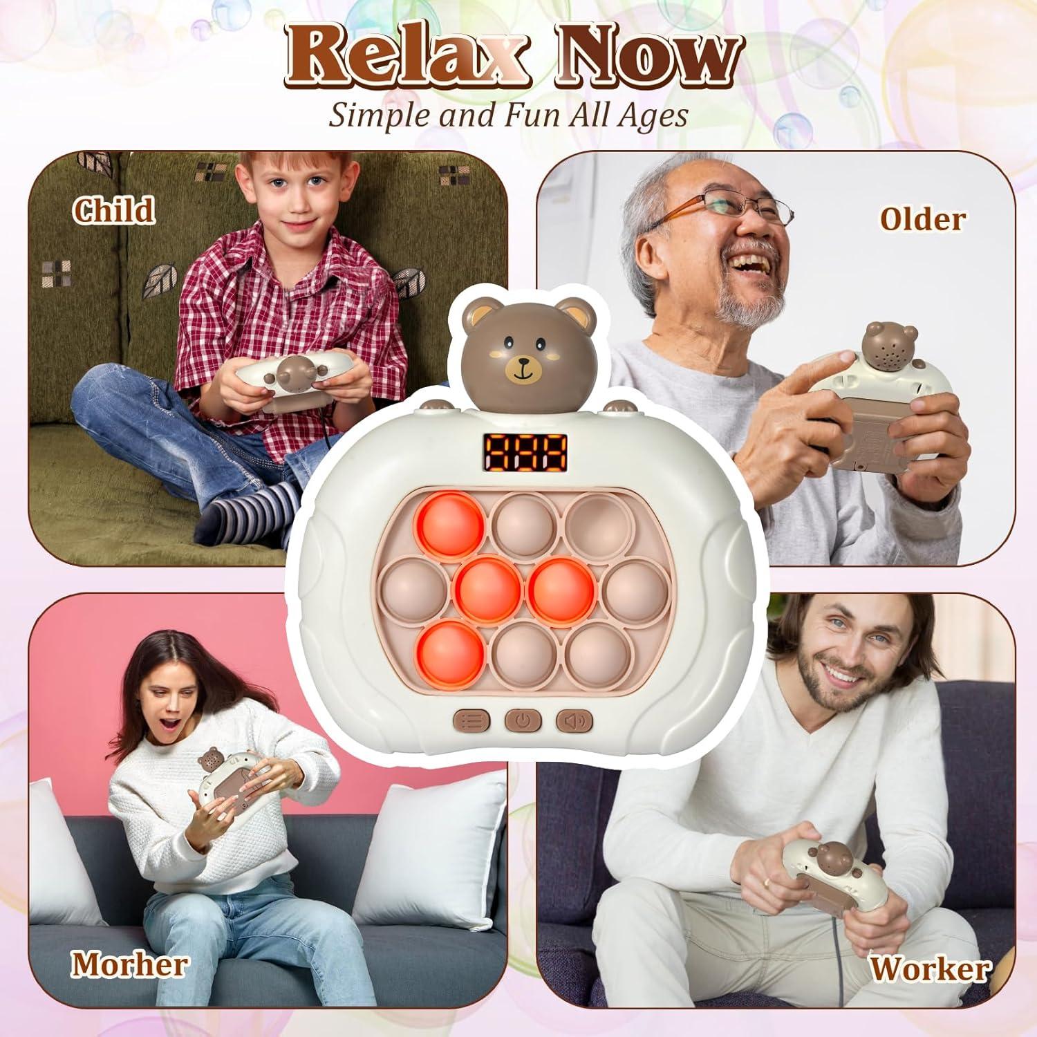 Juego Antiestrés GAPER GO Oso Sensorial 12,7 cm