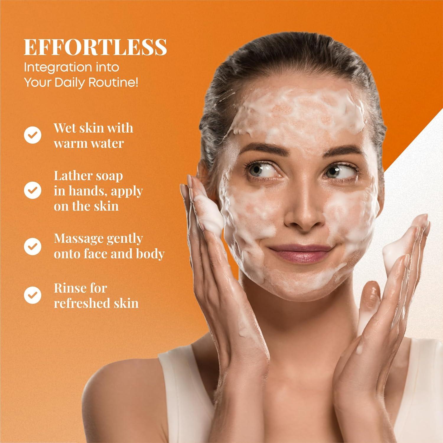 Jabón de Cúrcuma Orgánico y Ácido Kójico 100g - 2 Unidades