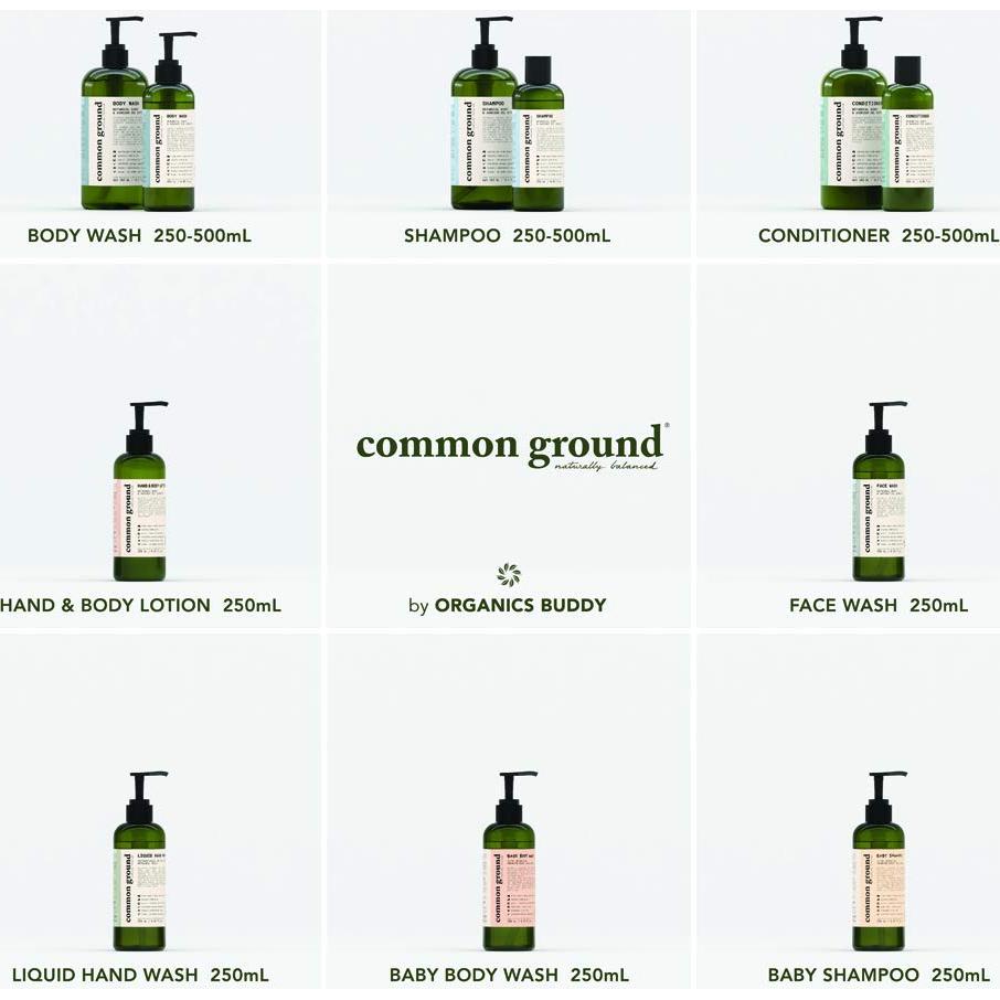 Jabón de Manos Orgánico Common Ground - Aceite de Aguacate - 3 Paquetes