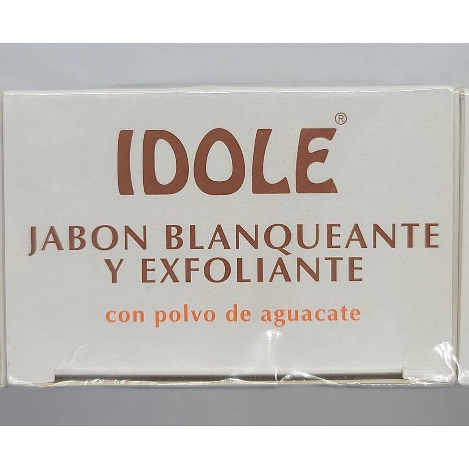 Jabón Exfoliante Idole con Polvo de Semilla de Aguacate 3x125g
