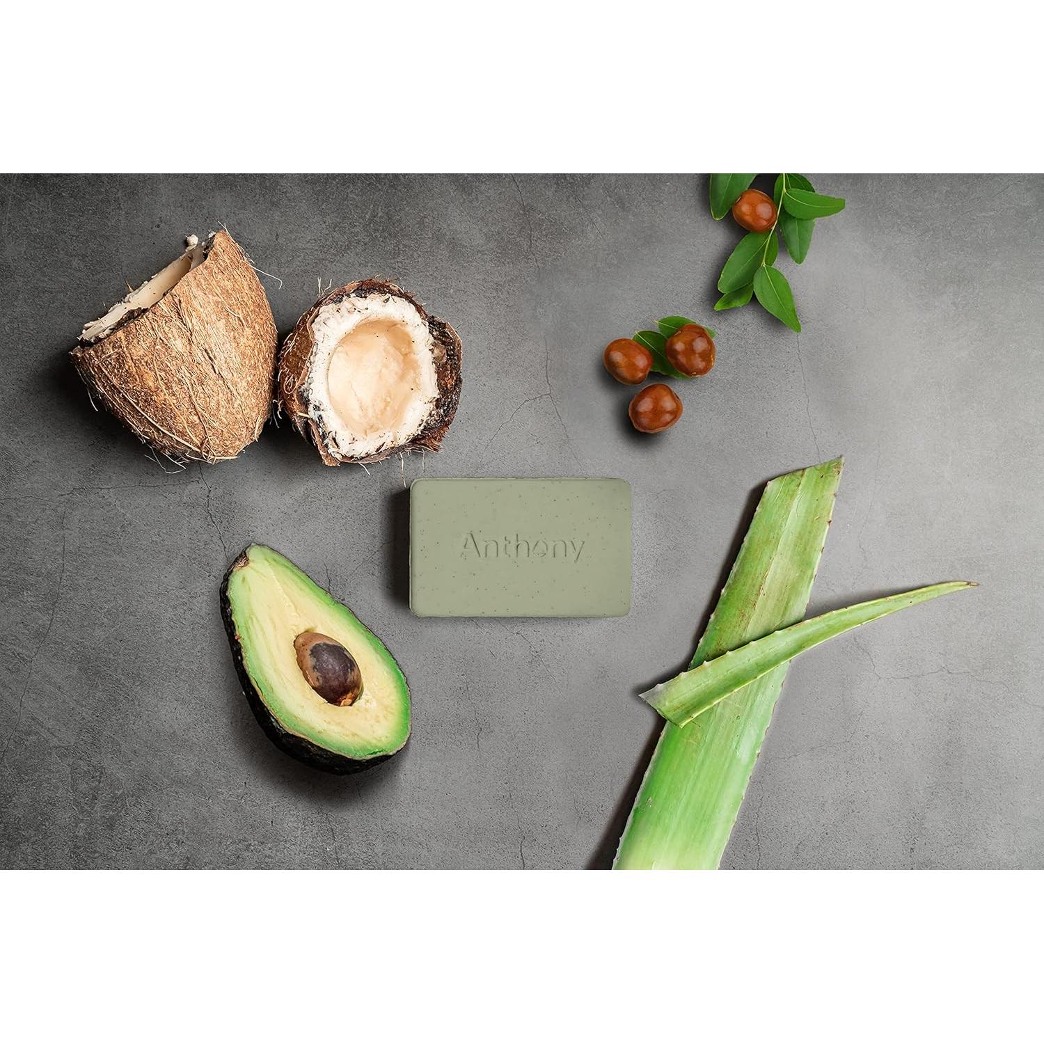 Jabón Hidratante Buff It Anthony para Hombre 142g - Jojoba y Aloe