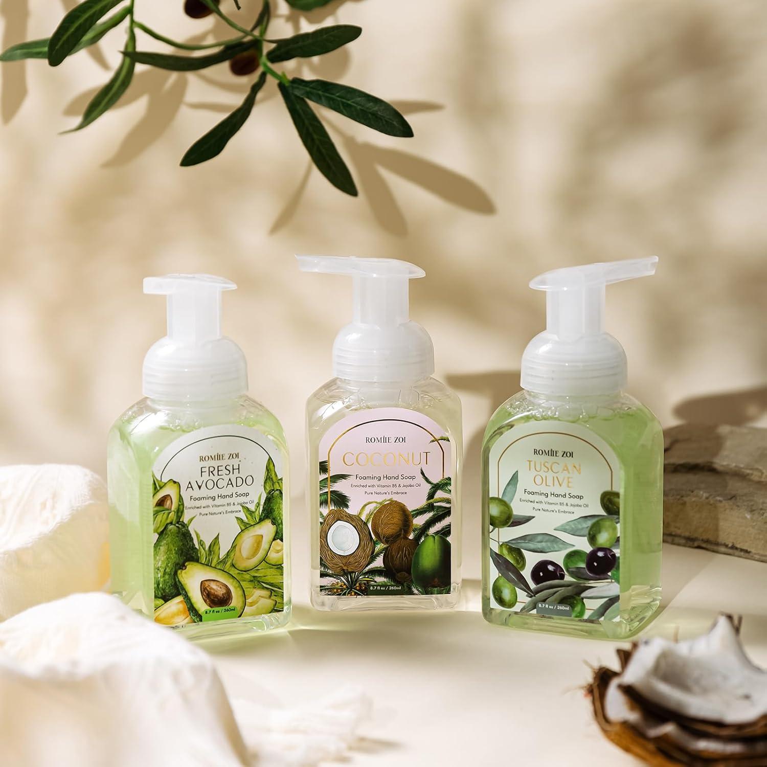 Mini Jabón Espumoso de Manos Romiie Zoi - Paquete de 3 - 260 ML