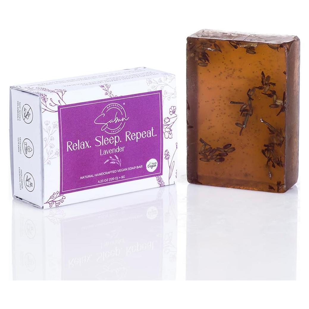 Jabón de Glicerina Sabun Co. con Aceite de Lavanda 120g