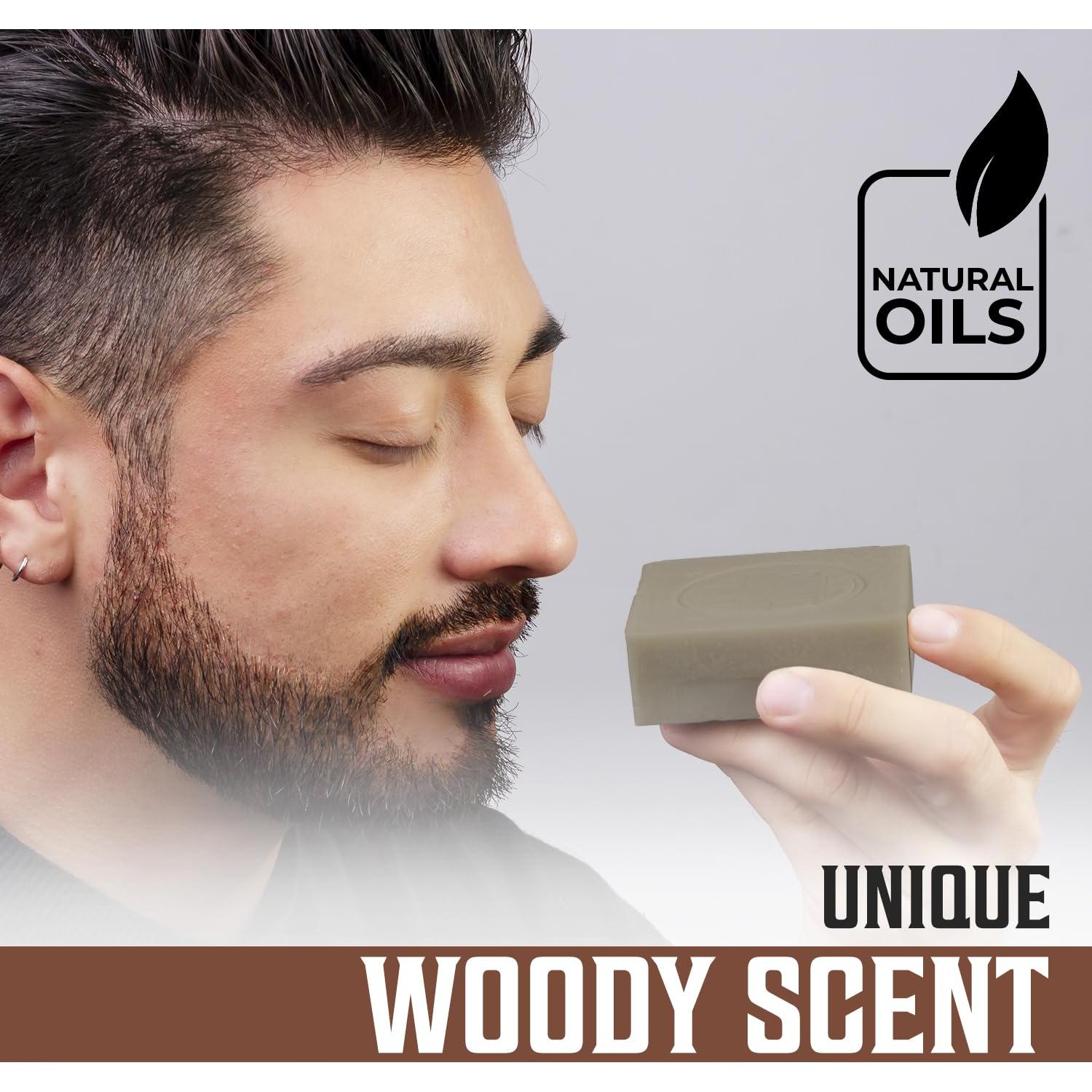 Jabón Natural de Sándalo Viking Revolution - 2 Unidades 142g