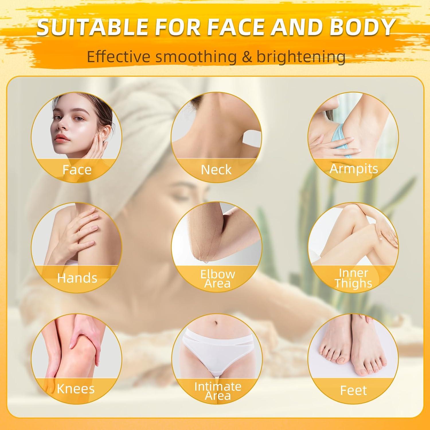 Jabón de Cúrcuma Senzilo 4 Barras 105g - Ácido Kójico, Colágeno