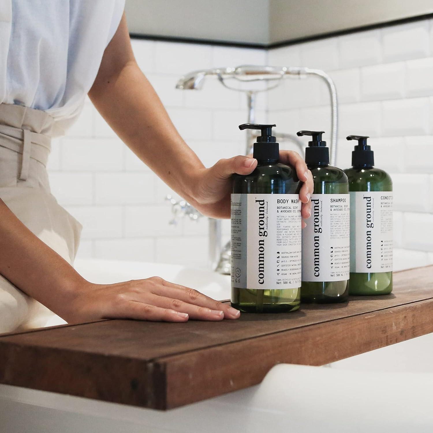 Gel de Ducha Natural 500ml Common Ground - Orgánico y Vegano