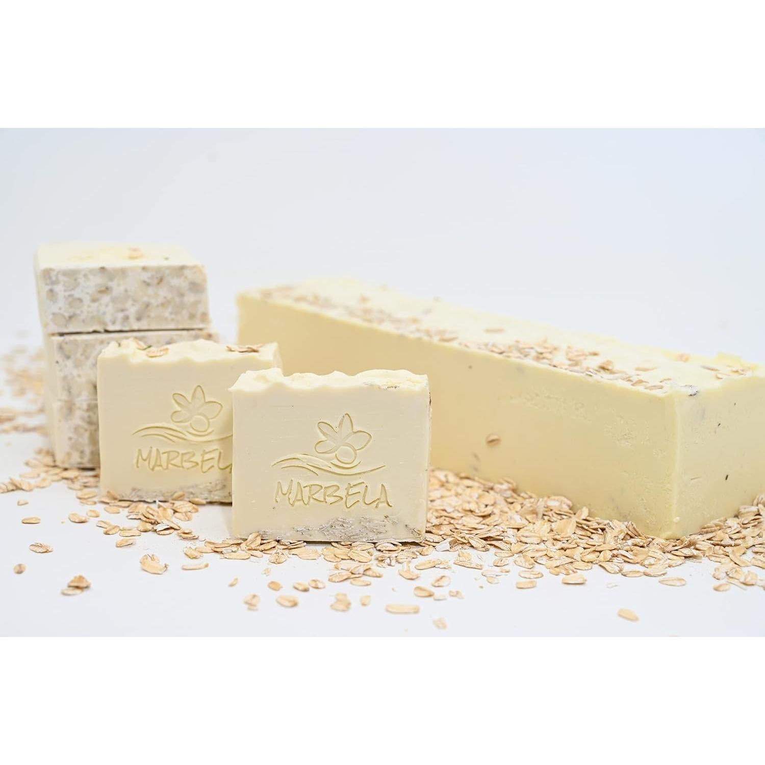 Jabón Artesanal Marbela Cosmetics Avena Natural 99 g