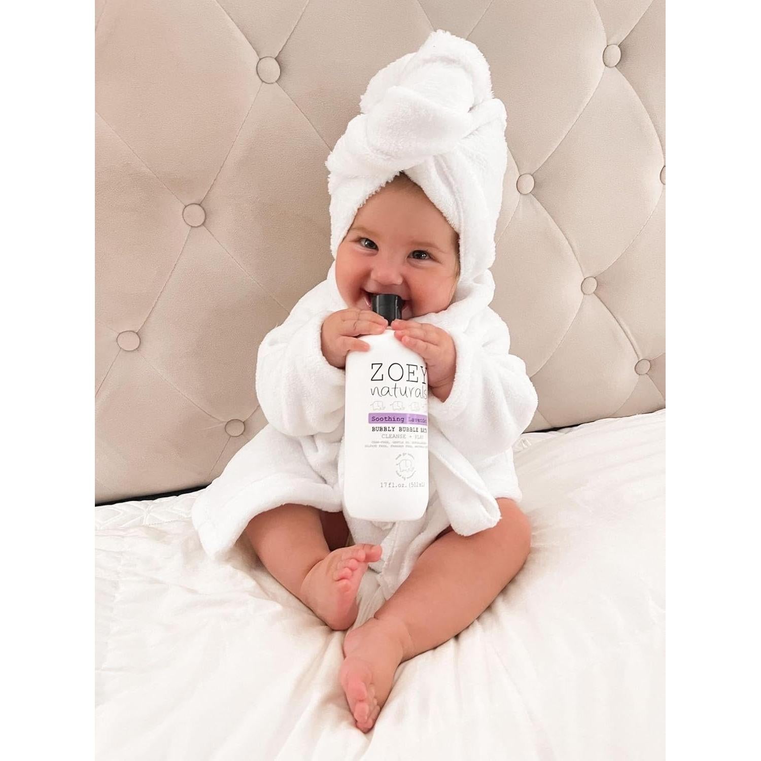 Baño de Burbujas Calmante Zoey Naturals 482.8 g Lavanda