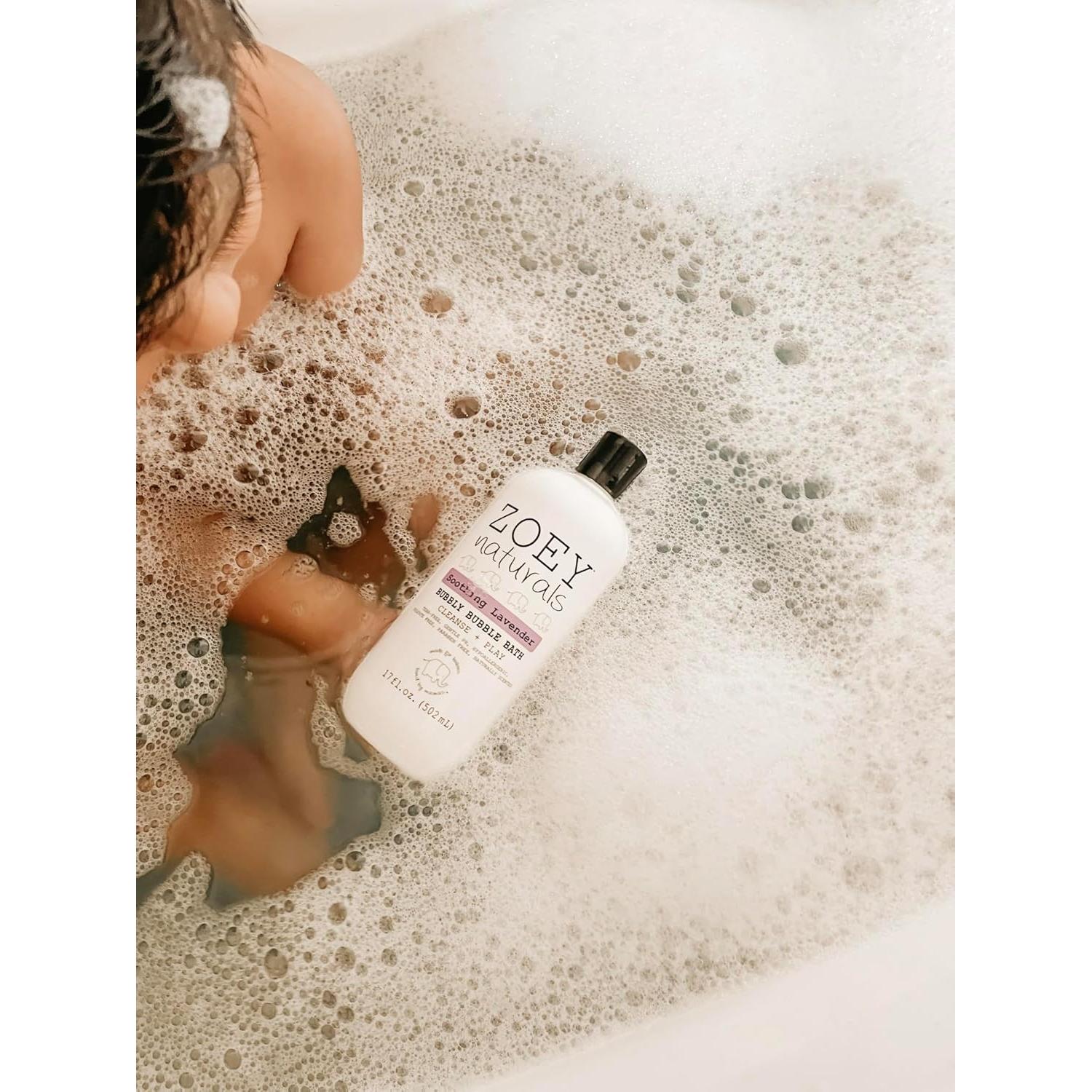 Baño de Burbujas Calmante Zoey Naturals 482.8 g Lavanda