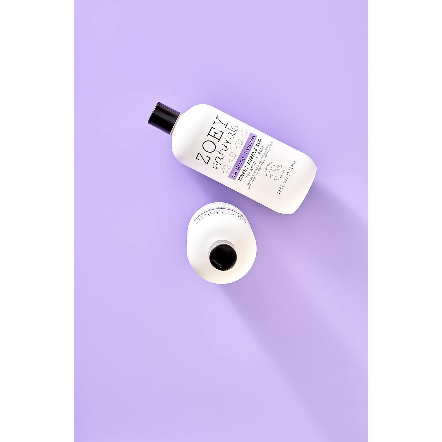 Baño de Burbujas Calmante Zoey Naturals 482.8 g Lavanda
