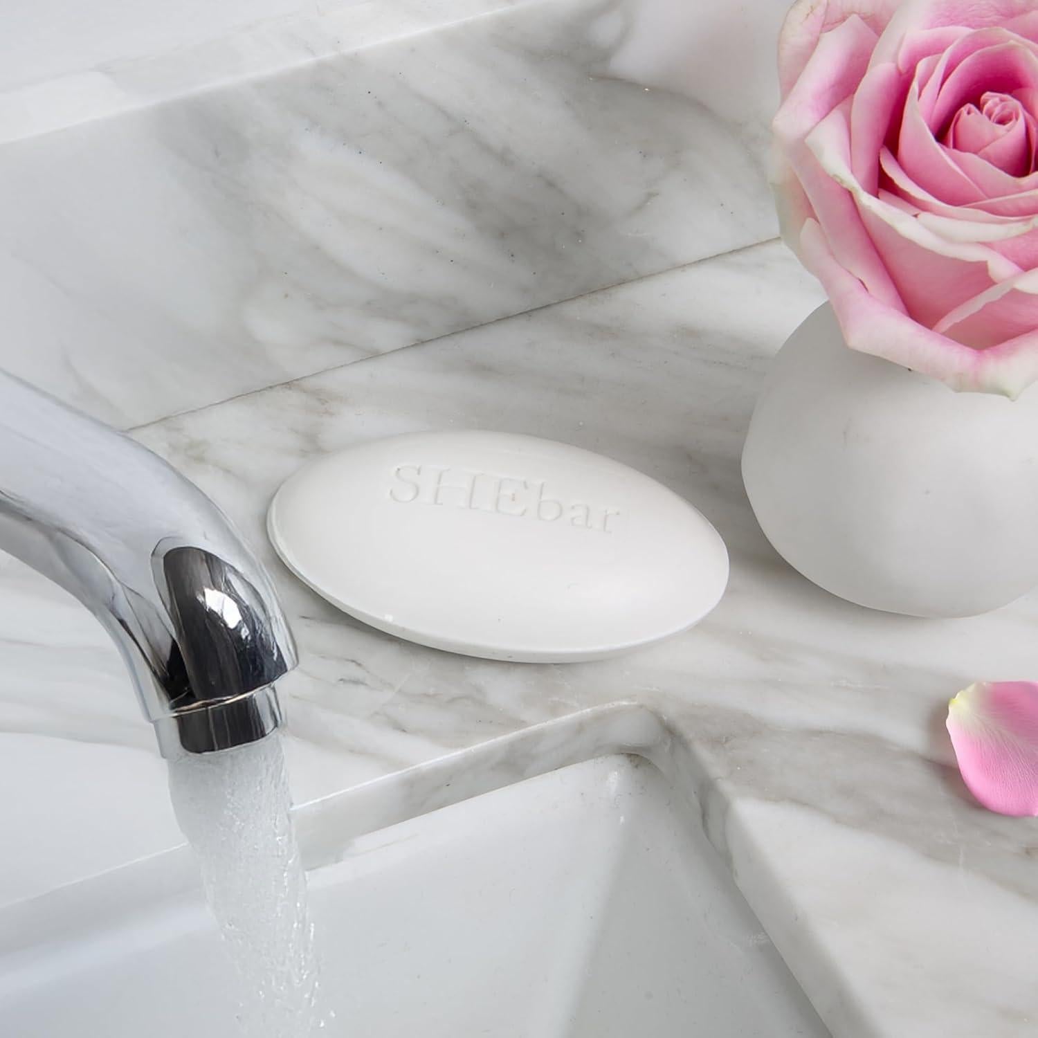 Barra Limpiadora Femenina SHEbar 90.7g - pH Equilibrado y Suave