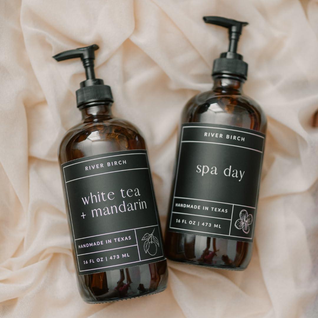 Jabón de Mano Natural River Birch 473ml - Aroma Tabaco y Vainilla