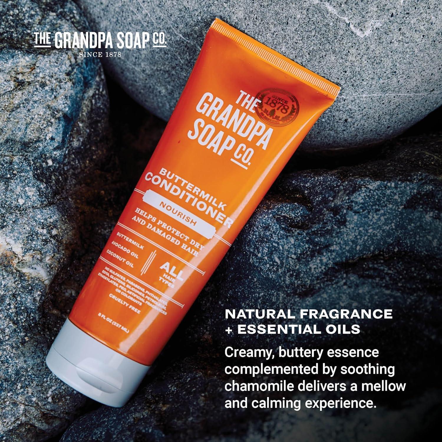 Acondicionador Nutritivo de Leche de Burra The Grandpa 236 ml