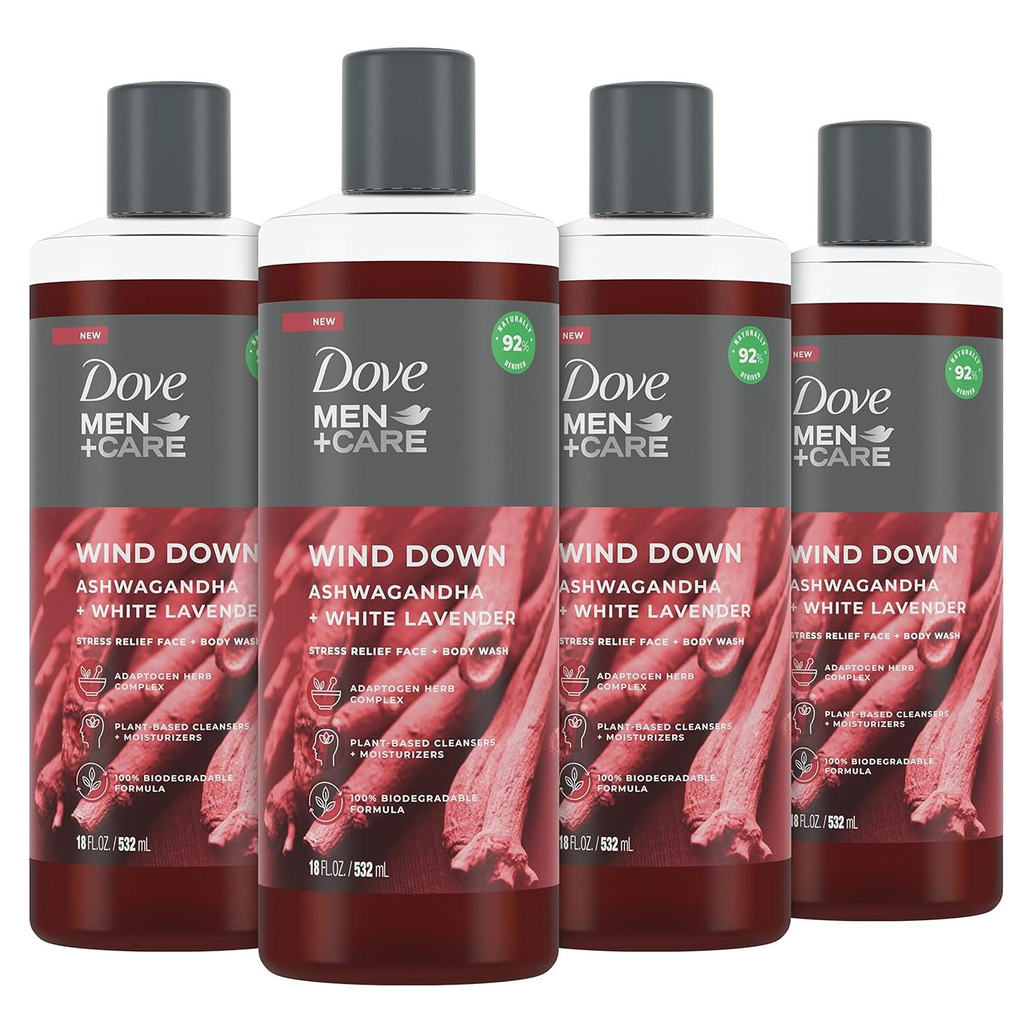 Gel de Ducha Dove Men+Care 510 ml Relajante Ashwagandha y Lavanda