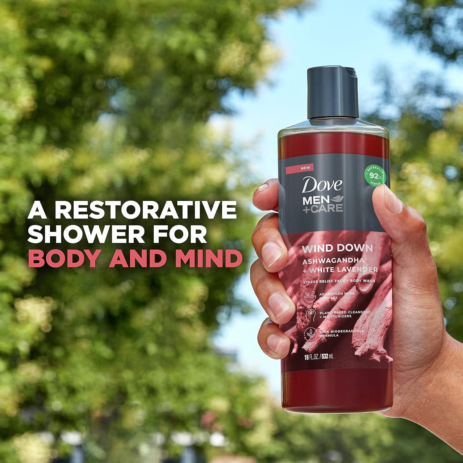 Gel de Ducha Dove Men+Care 510 ml Relajante Ashwagandha y Lavanda