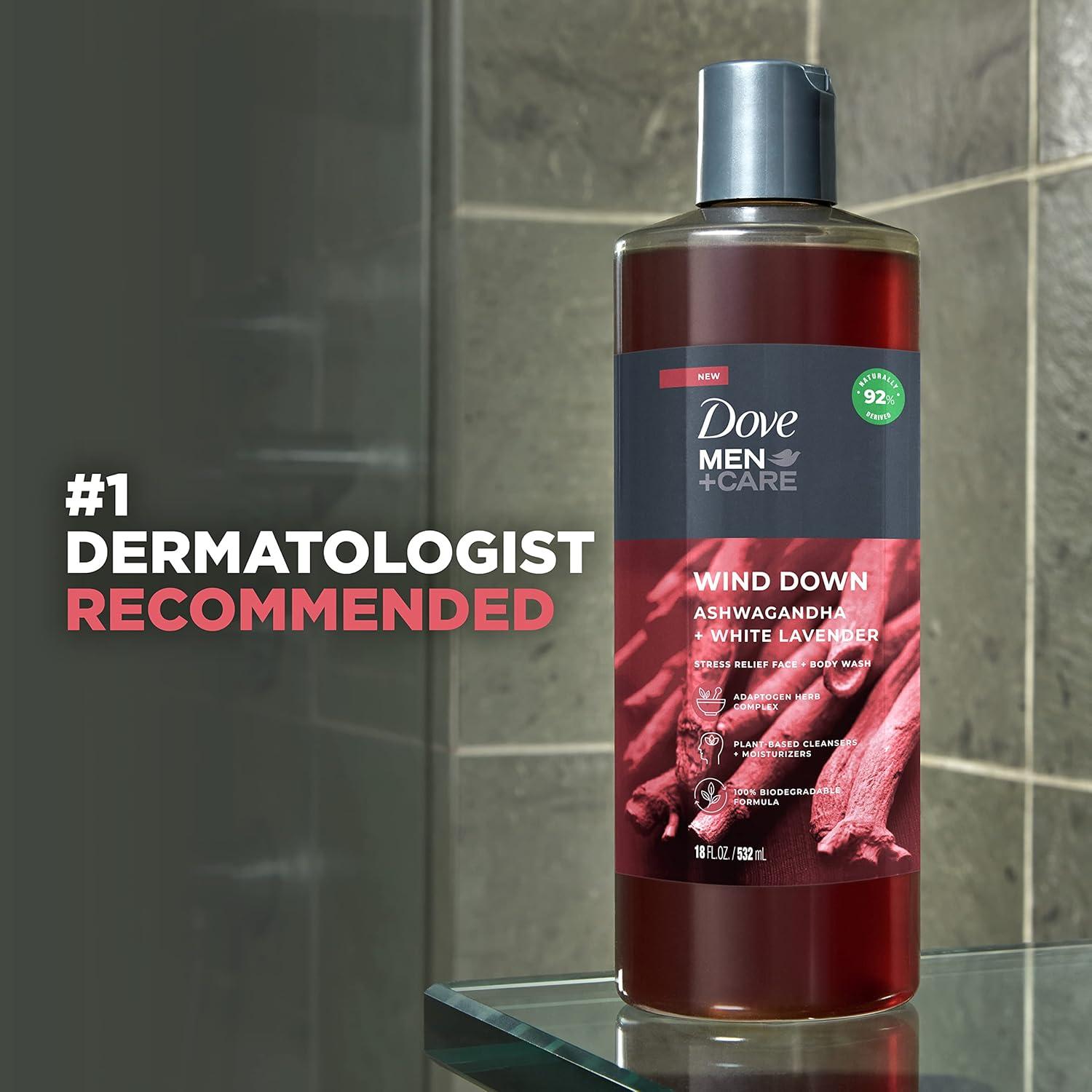 Gel de Ducha Dove Men+Care 510 ml Relajante Ashwagandha y Lavanda