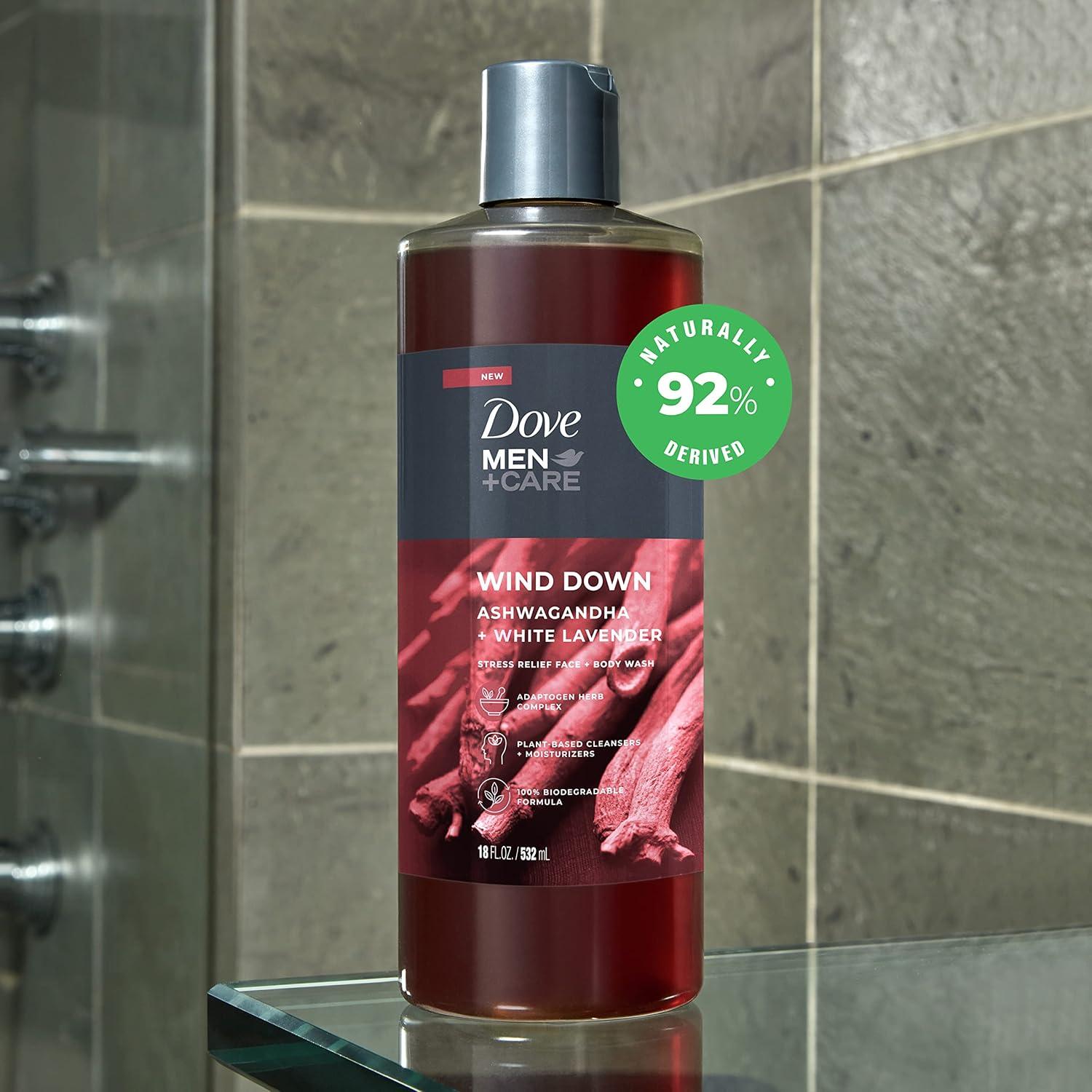 Gel de Ducha Dove Men+Care 510 ml Relajante Ashwagandha y Lavanda