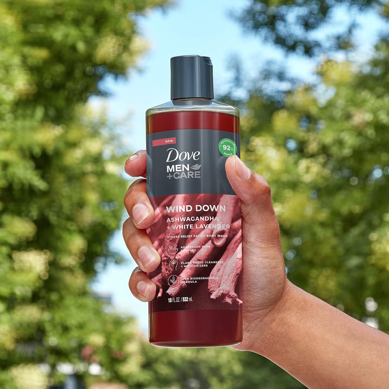 Gel de Ducha Dove Men+Care 510 ml Relajante Ashwagandha y Lavanda