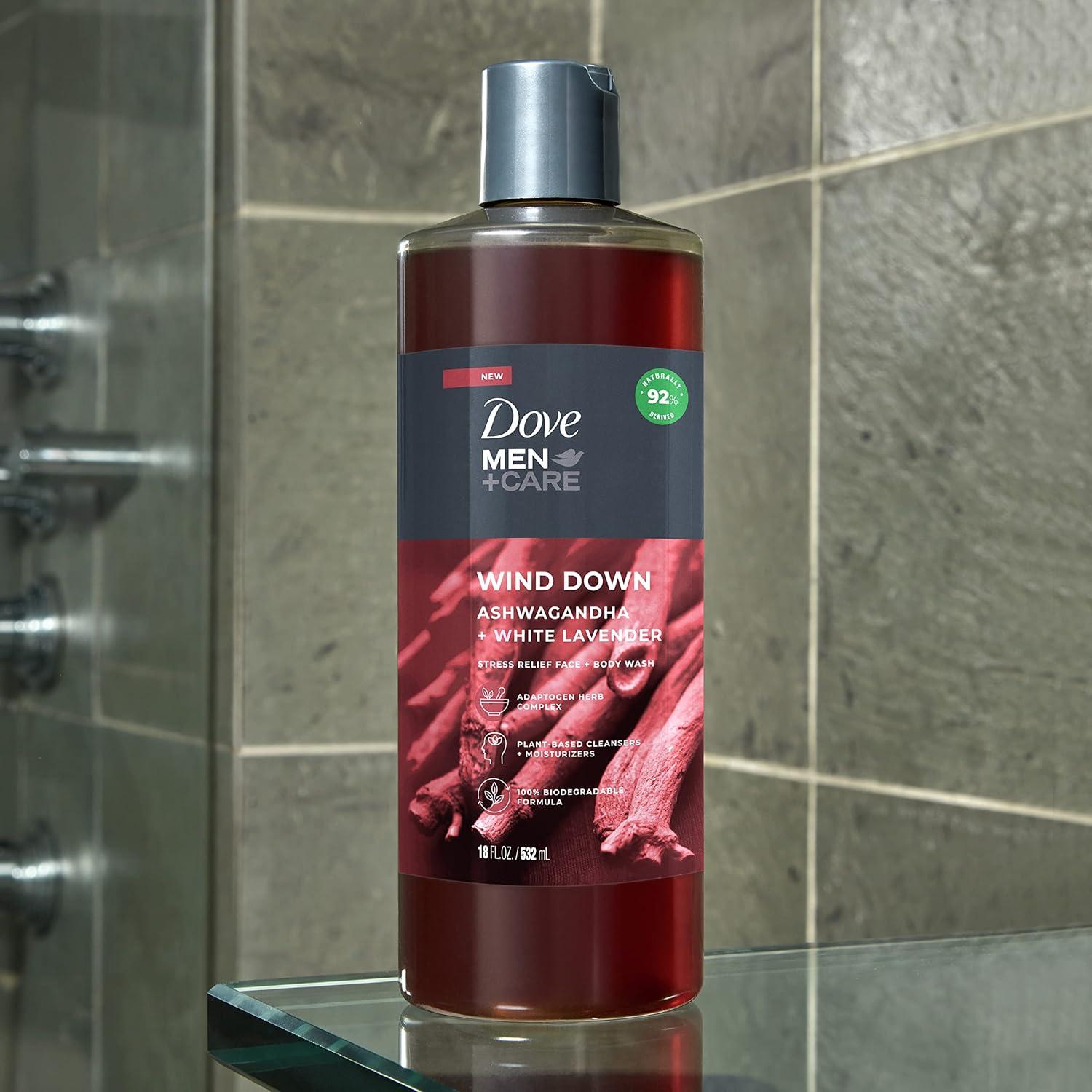 Gel de Ducha Dove Men+Care 510 ml Relajante Ashwagandha y Lavanda