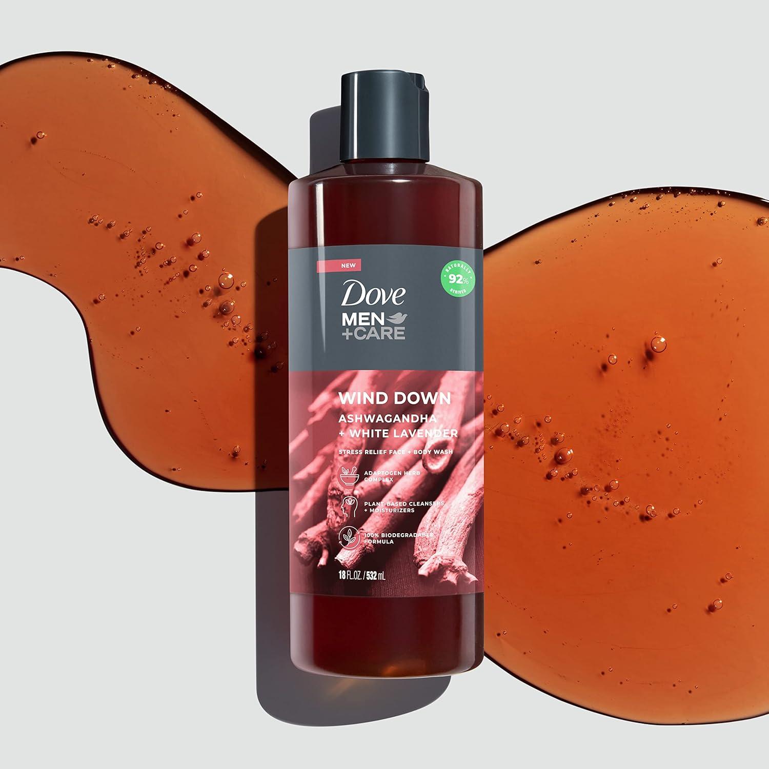 Gel de Ducha Dove Men+Care 510 ml Relajante Ashwagandha y Lavanda