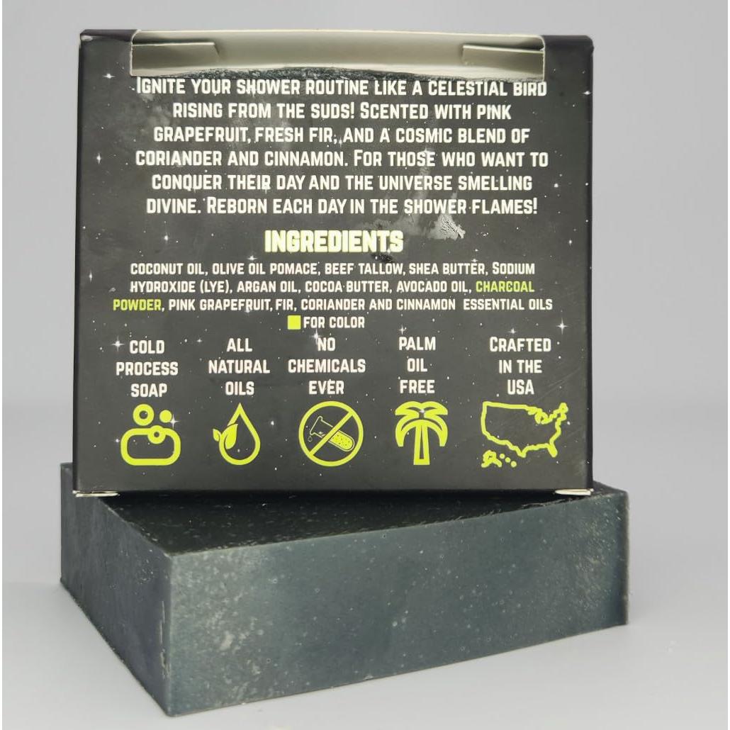 Jabón Natural Phoenix para Hombres Green Theory - 142 g