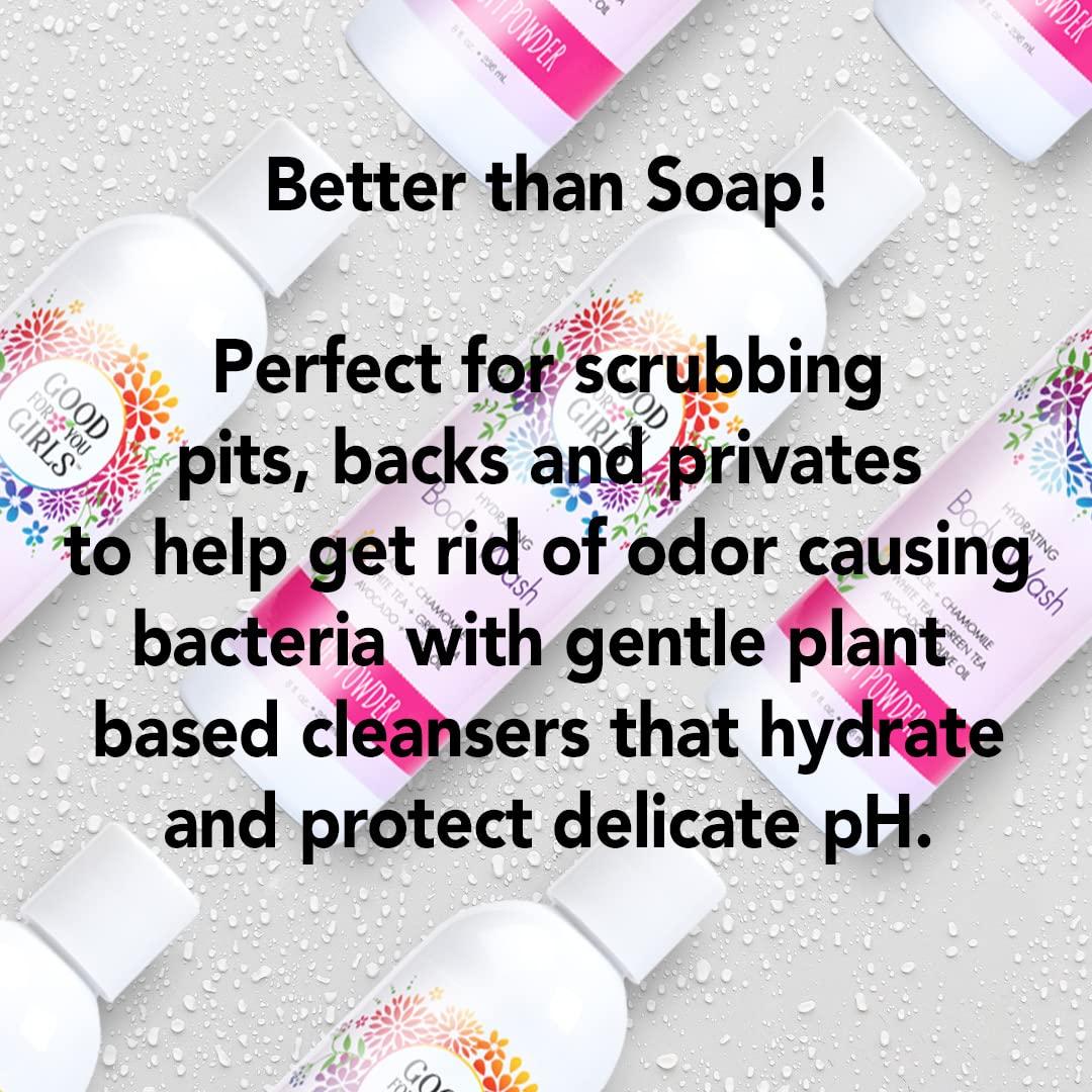 Gel de Ducha Natural Good For You Girls 236.6 ml - Aloe y Aguacate