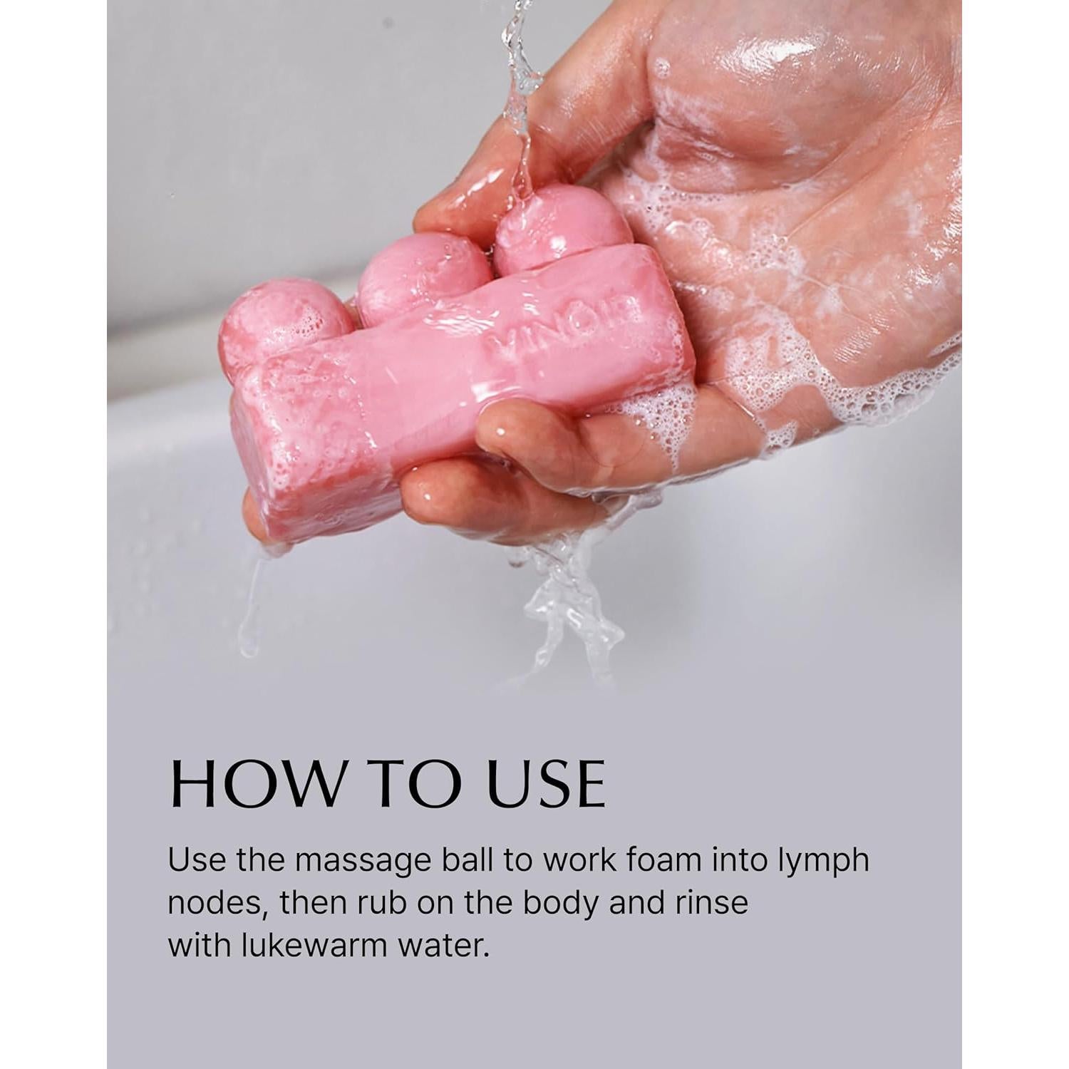 Barra de Ducha Decantadora VINOIR SIPPING DUSK 99g - Aroma Frutos Rojos y Lavanda